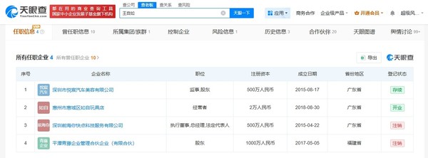 王自如再被执行1.94亿元 曾自曝总负债规模约1亿元